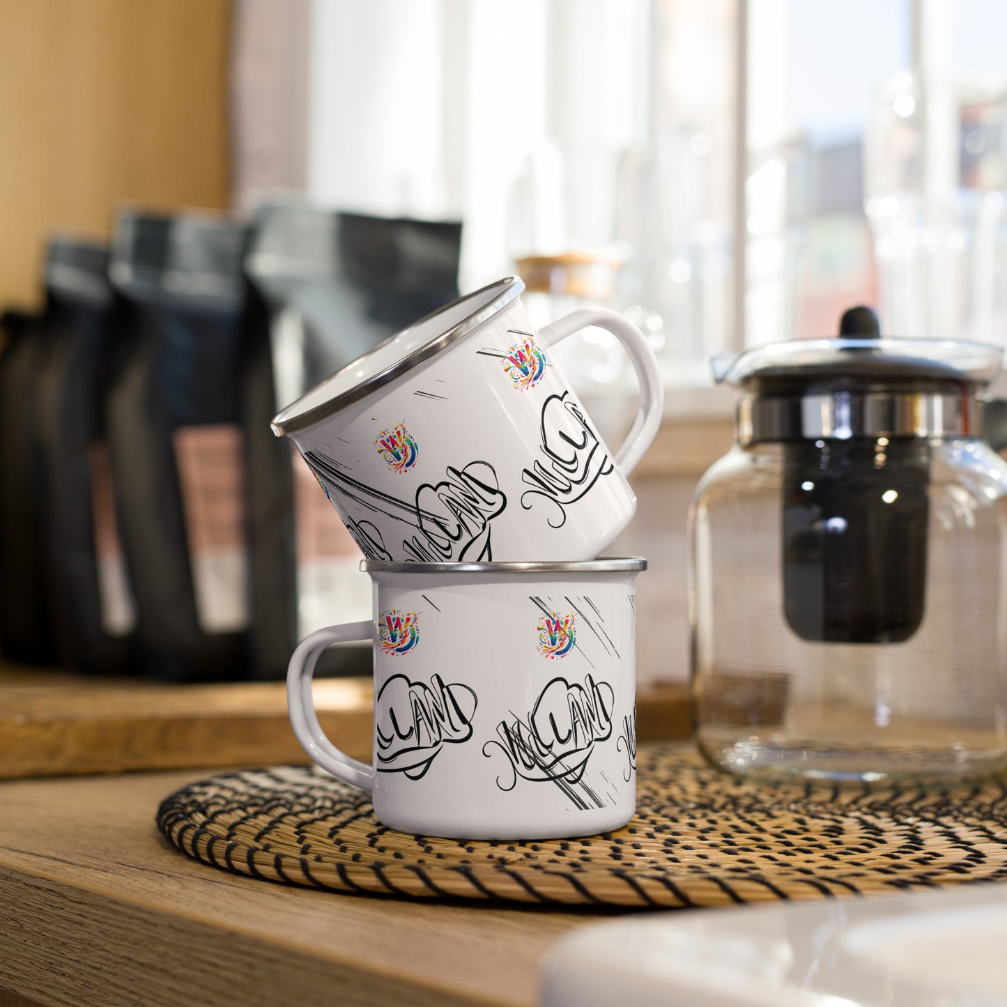 Taza esmaltada