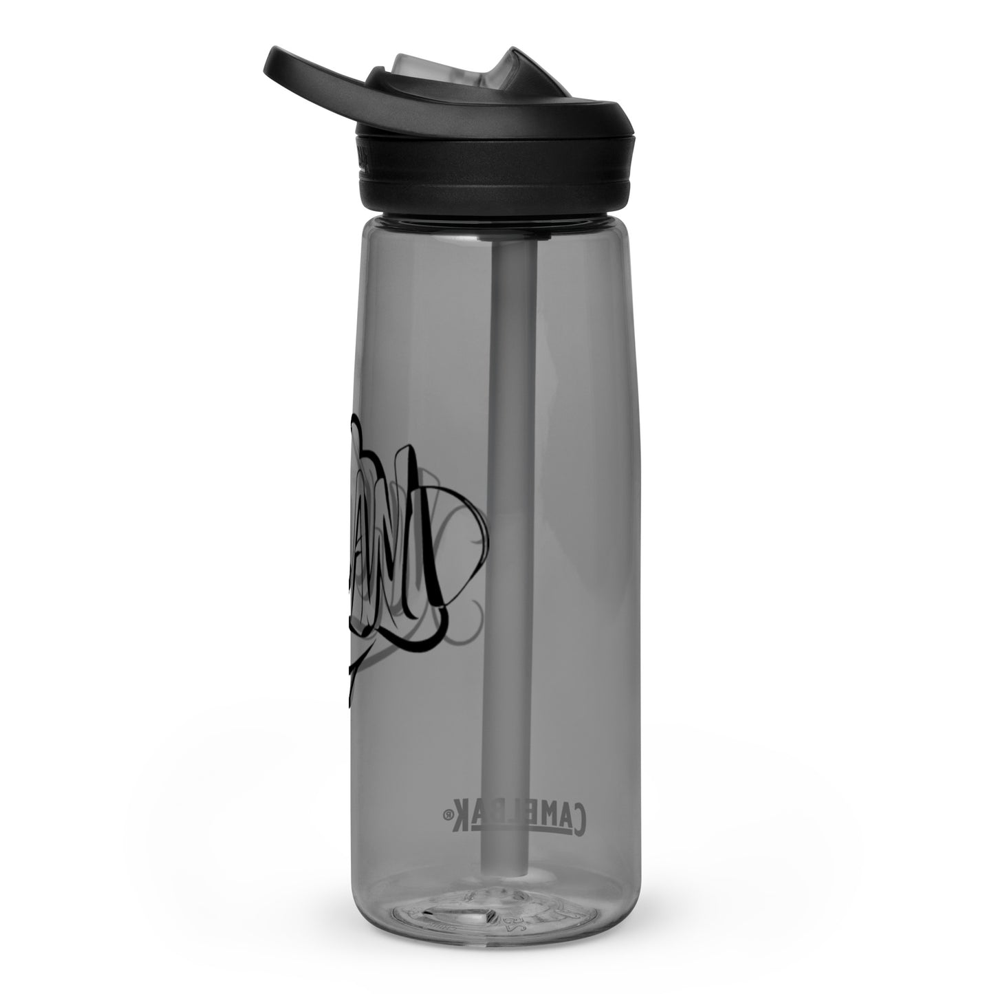 Botella de agua deportiva