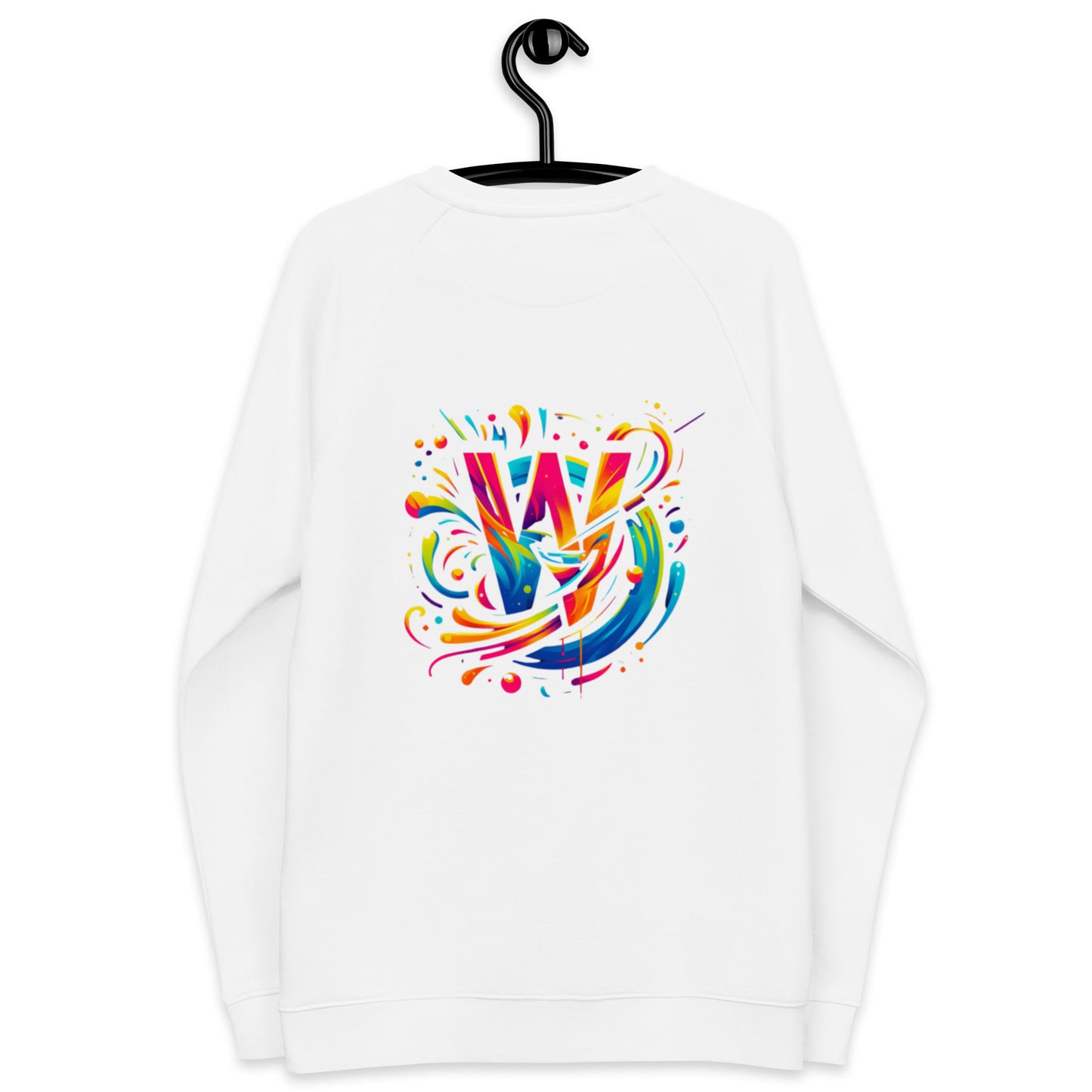 Sudadera orgánica raglán