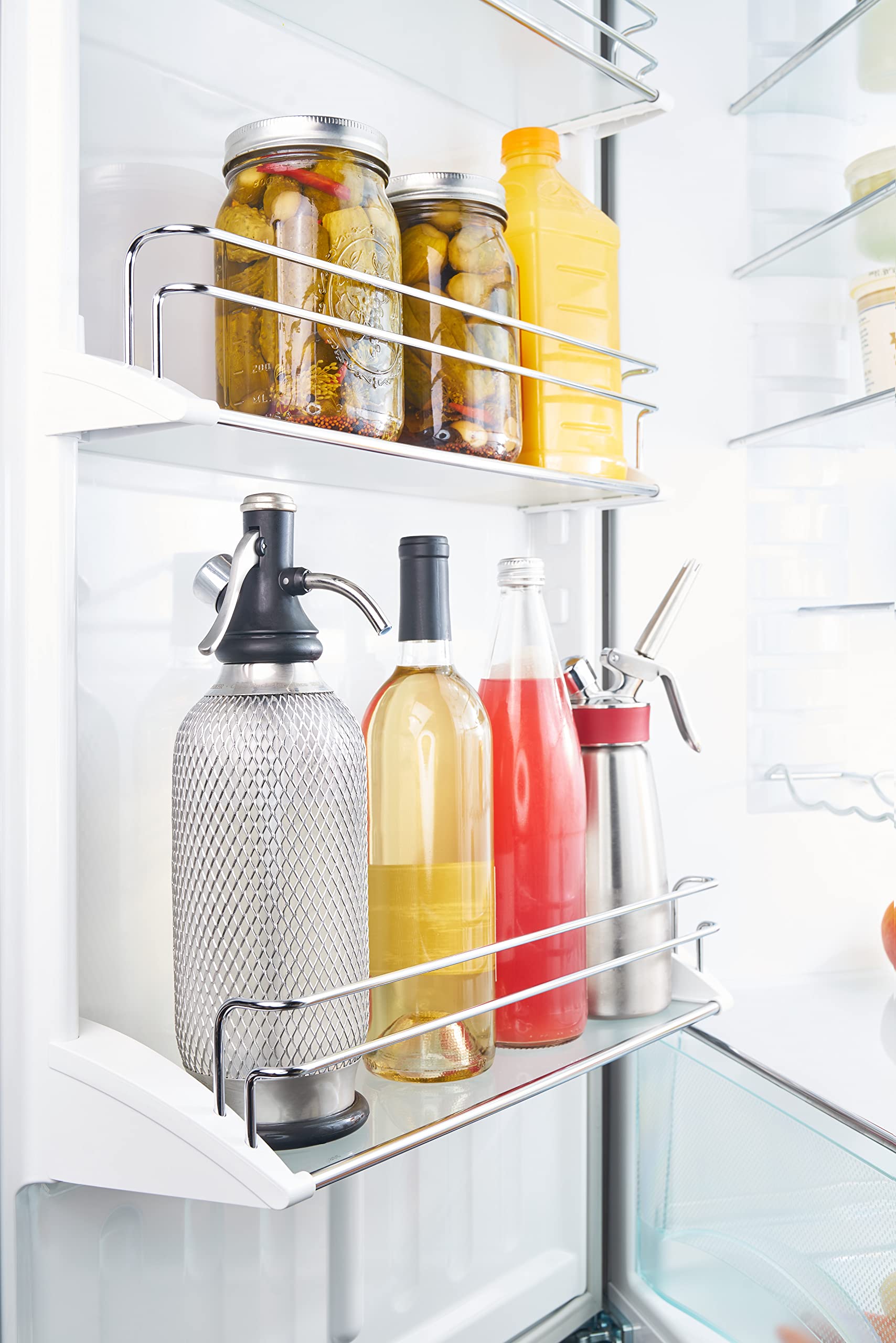 ISi Sodamaker Classic - Macchina Per Acqua Frizzante Da 1L, Acciaio Inossidabile, Stile Vintage - Foto 3