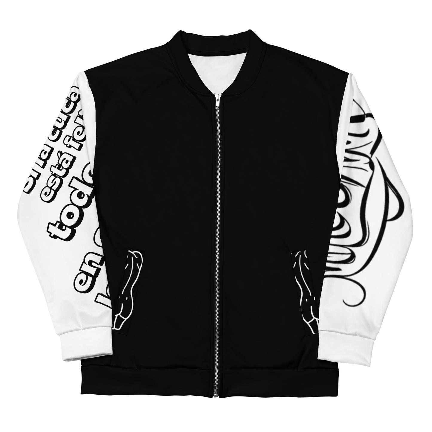 Chaqueta bomber all over unisex