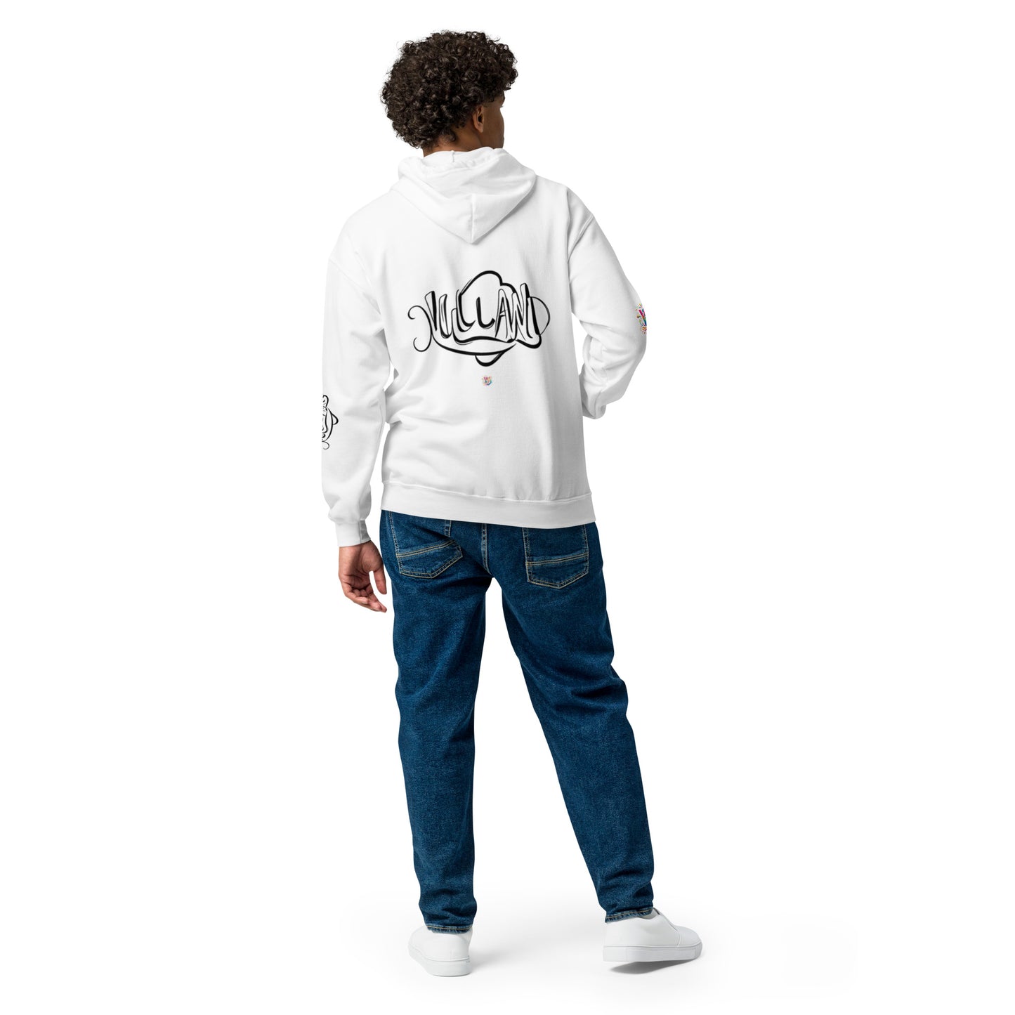 Sudadera gruesa unisex con capucha y cremallera